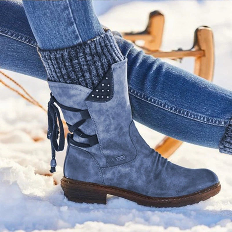 Bota Inverno Feminina com Salto - WinterStep