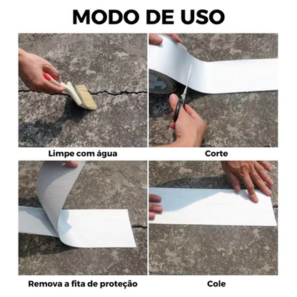 Super Fita Adesiva Impermeável Plus Tape