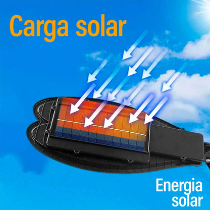 Super Refletor 3000W Energia Solar - com Sensor de Movimento